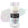 Iridescent Body & Hair Glitter Stick Waterproof Holographic Sparkle for Festivals & Performances
