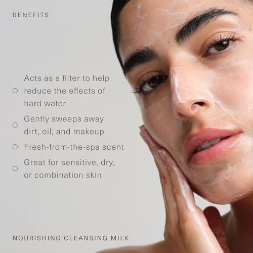 Oak Essentials Hydrating Cleansing Milk - Oat & Rice Bran Face Cleanser, 5 fl oz