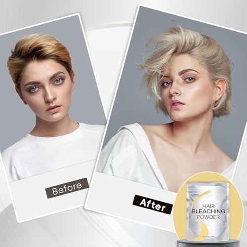 Professional Hair Bleach Powder for Salon-Quality Lightening - 100g