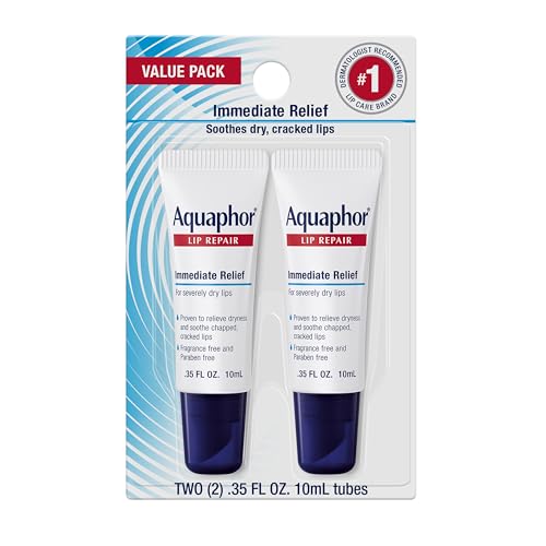 Aquaphor Lip Repair Ointment, 2 Pack – Chapped Lips Relief