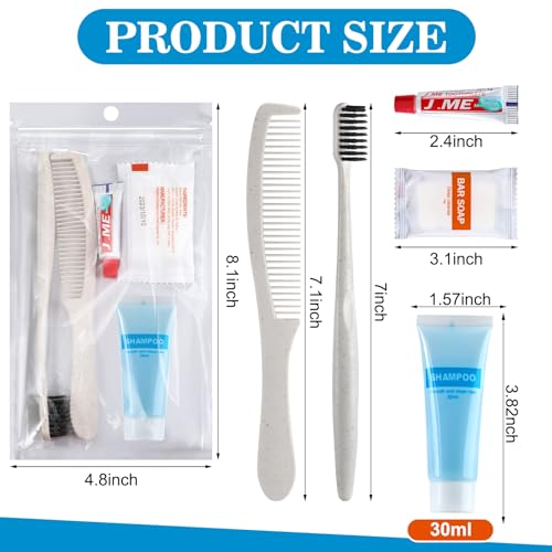 48 Piece Hygiene Kit Bulk - Travel Toiletry Sets