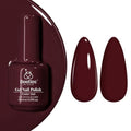 Beetles Dark Red Gel Polish - Blanchett Maroon 15ML, Creme Red Variation
