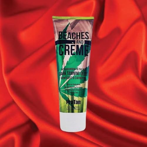 ProTan Beaches & Cr?me Hemp Dark Tanning Gelee 8.5 oz