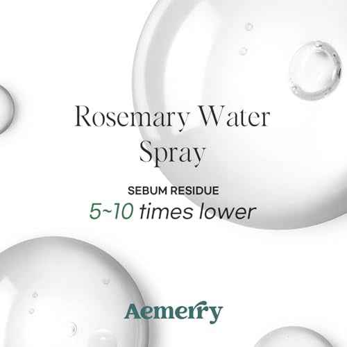 Rosemary Water Spray for Hair Growth, Rosemary Hair Growth Scalp Spray With Rice Water & Batana Oil, Biotin, Citrus Peel and Mint to Strengthen Strands and Promote Hair, 4.2 fl oz (Clear)