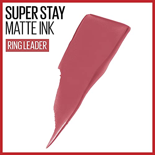 MAYBELLINE Super Stay Matte Ink Liquid Lipstick Makeup Long Lasting High Impact Color Up to 16H Wear Light Mauve Pink and Mauve Pink, 2 Count