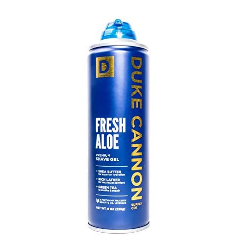 Duke Cannon Supply Co Superior Grade Shaving Gel Foam, Fresh Aloe Scent, 8 oz
