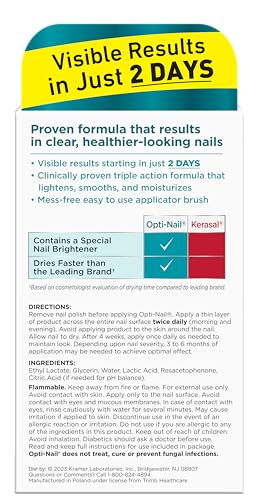 Opti-Nail Fungal Nail Repair Treatment with Precision Brush Applicator