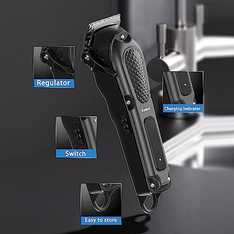 KEMEI KM-1071 Professional Cordless & Corded Hair Clippers