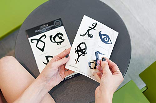 Mortal Instruments Battle Runes Temporary Tattoos 8-Pack
