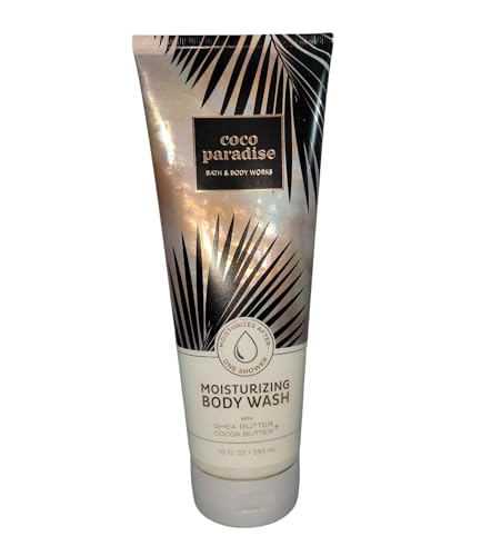 Bath and Body Works Coco Paradise Moisturizing Body Wash 10 oz (Coco Paradise)