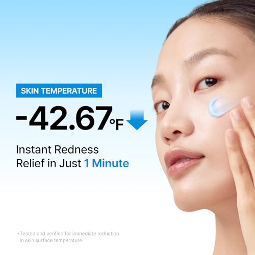 DearKlairs Midnight Blue Calming Cream - Sensitive Skin Moisturizer 0.7oz
