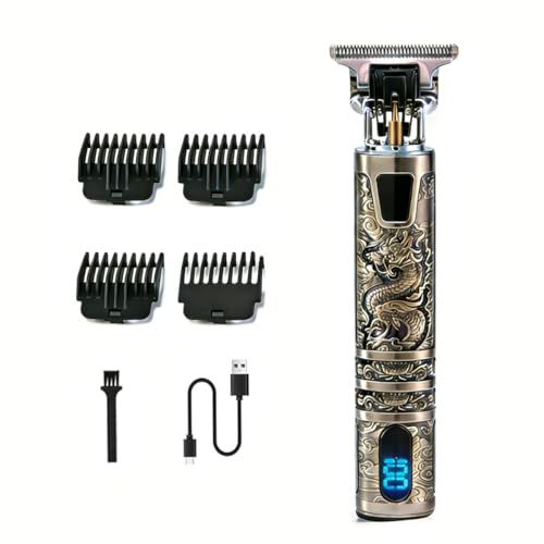 Hair Clippers for Men, Beard Trimmer for Mens, Cordless Electric Hair Trimmer, Rechargeable Beard Trimmer Shaver, Professional Electric Hair Clipper Set for Family,Gifts for Men