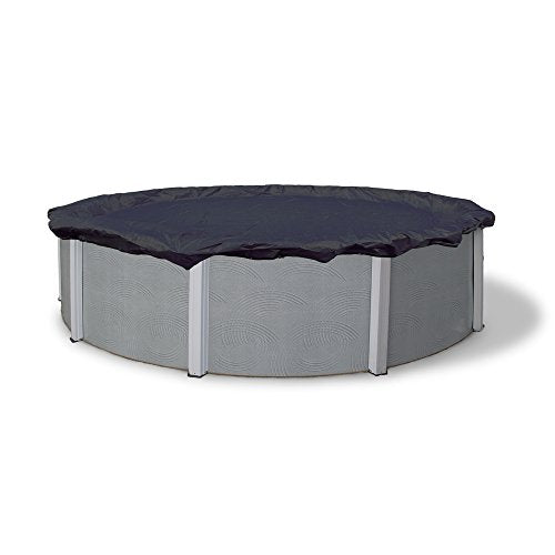 Blue Wave BWC704 Bronze 8-Year 18-ft Round Above Ground Pool Winter Cover,Dark Navy Blue