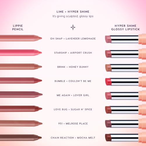 ColourPop Hyper Shine Glossy Lipstick - Buildable Color
