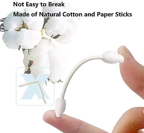 Safety Cotton Swabs with Large Tips, 160 Count (2 Packs)