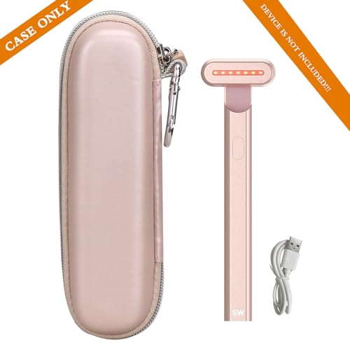 Aproca Pink Hard Travel Case for SolaWave 4-in-1 Facial Wand