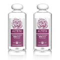 Alteya Organics Rose Water, Organic Facial Toner, 34 Fl Oz/ 2x17 Fl Oz Bundle, Pure Bulgarian Rosa Damascena Flower Water, Award-Winning Moisturizer, BPA-Free Bottle with Reducer