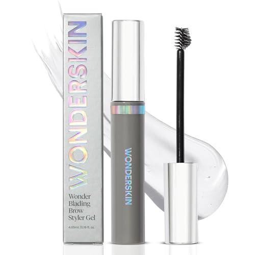 Wonderskin Clear Brow Gel - Long Lasting Volumizing Eyebrow Styling Product