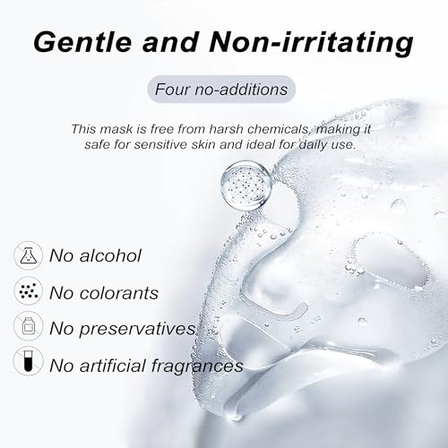 8pcs Collagen Face Mask, Hydrogel Overnight Face Mask for Hydration & Soothing, Hydrogel Collagen Facial Mask, Face Masks Facial Masks Skincare