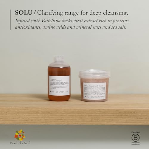 Davines SOLU Clarifying Shampoo – Deep Clean for All Hair