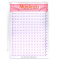 Eyelash Extension Colored Premade Lash Fans Short Stem Volume Lash Extensions Supplier 5D Pink Blue Purple Brown 352 Clusters C/D Curl 0.07/0.10 8-15mm MIX (Purple, 5D 0.10 C 8-15MIXED)
