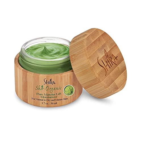 Shira Shir-Organic Green Tea Matcha Lift Face Moisturizer For Hydrating Nourished Rejuvenate Skin And Increasing Cell Turnover.(15ml)