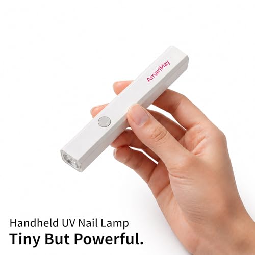 Portable Cordless UV Nail Lamp with Timer for Gel Nails