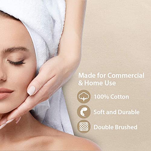 ForPro Premium Flannel 3-Piece Massage Sheet Set