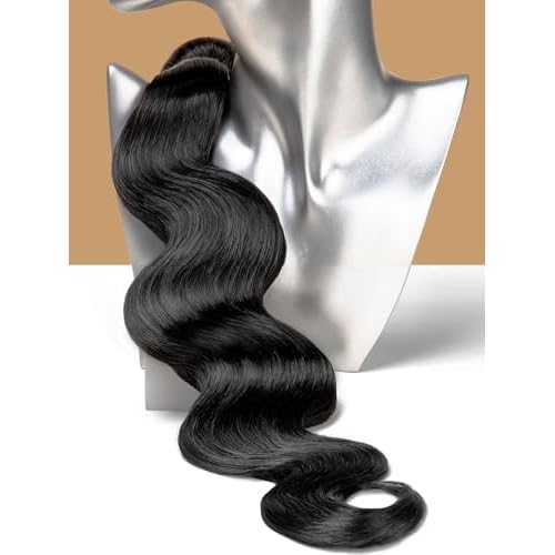 inlovwith Body Wave Bundles Human Hair, 100% Unprocessed Brazilian Virgin Hair, Selected Healthy Human Hair Bundles for Women(Single Bundle, 24 Inches)