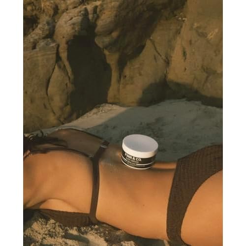 FINN & CO. Black Sand Hydrating Body Cream - Vitamin-Rich, Non-Greasy, Paraben-Free, Beachy-Scented Lotion for Daily Hydration, 6.6 oz.