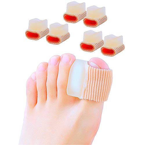 Povihome Gel Toe Spacers - 6 Pack Bunion Corrector for Pain Relief