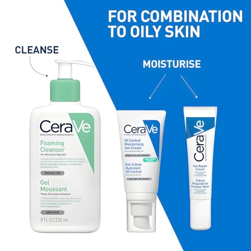 CeraVe Oil Control Moisturizing Gel-Cream for Oily Skin