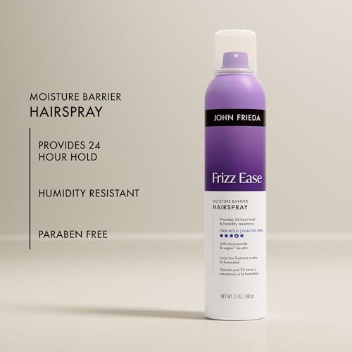 John Frieda Frizz Ease Moisture Barrier Hairspray, 12 oz