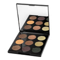 Palladio Ultimate 9-Count Eyeshadow Palette, Natural Earth