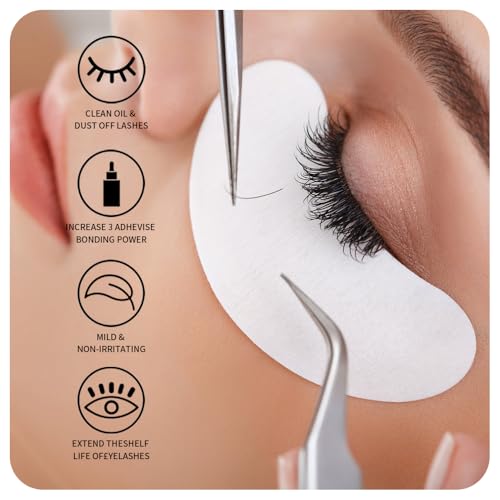 Lash Primer for Eyelash Extensions - Removes Oils & Proteins