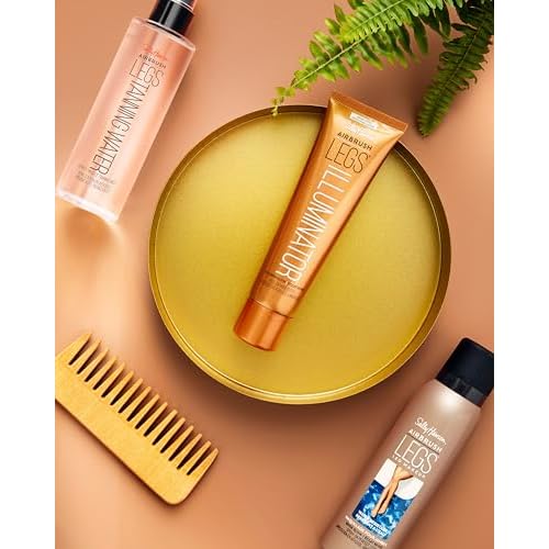 Sally Hansen Airbrush Legs Leg Makeup Spray | Lightweight, Transfer-Proof, Water-Resistant | Deep Glow | Airbrush Finish