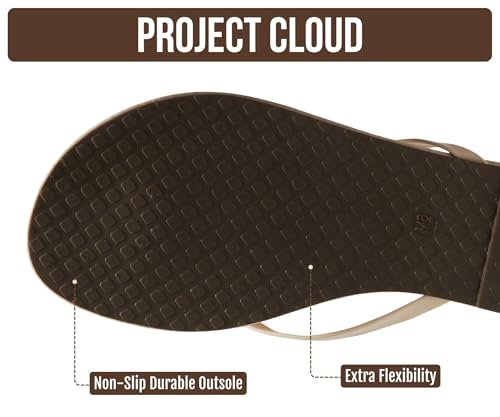 Project Cloud Memory Foam Flip Flops for Women