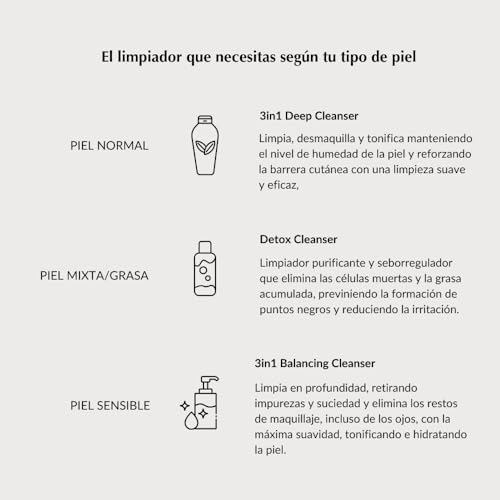 Casmara Deep Cleanser Multifunctional 3in1 Green Tea and Silk Protein