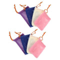 Housoutil Soap Saver Bags 8-Pack Drawstring Mesh