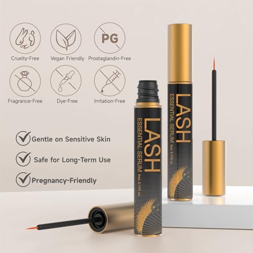 Eyelash Growth Serum for Longer Thicker Lashes