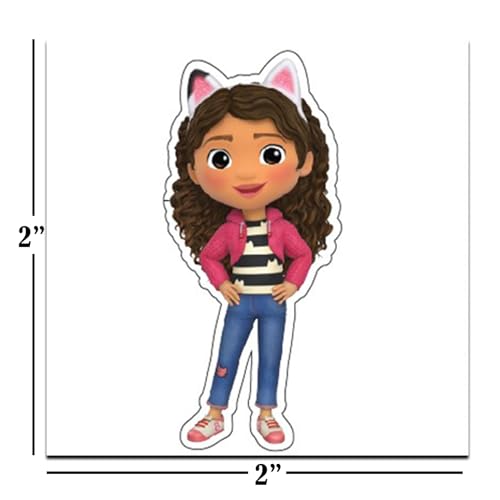 Gabby's Dollhouse Temporary Tattoos - 72 Pack Party Favors