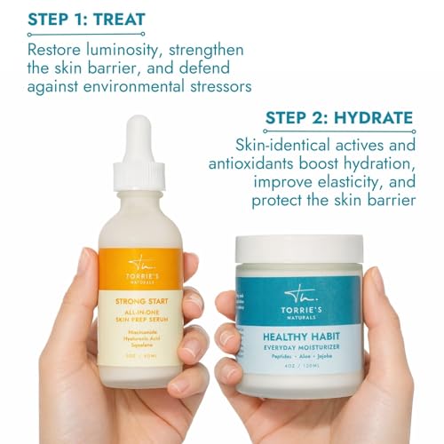Peptide Moisturizer - Natural Plant Ingredients - Face Moisturizer for Dry Skin - Anti Aging Daily Moisturizer for Face - 5 Clinically Studied Peptides - Hyaluronic Acid with Provitamin B5