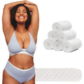 DawnBox 20Pcs Bra Sweat Liners/Tummy Liners for Sweat Rash,Bra Liners to Absorb Sweat Under Breasts for Women & Men