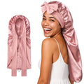 Umisleep 22 Momme Silk Sleep Bonnet for Long Hair & Braids