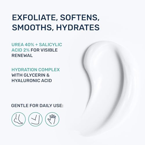 Urea Cream 40% for Feet - Maximum Strength Callus Remover
