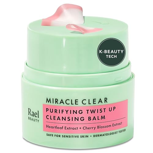 Rael Miracle Clear Cleansing Balm - Twist-Up Makeup Remover, 1.69 oz