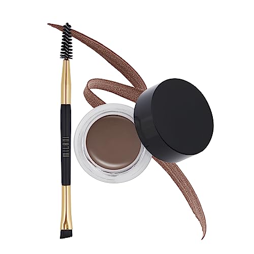 Milani Stay Put Brow Color Dark Brown - Waterproof Eyebrow Gel