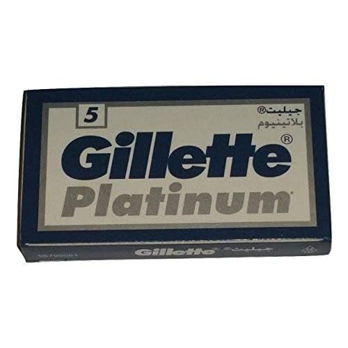 100 GILL?TTE Platinum Double Edge Razor Blades Made in Russia