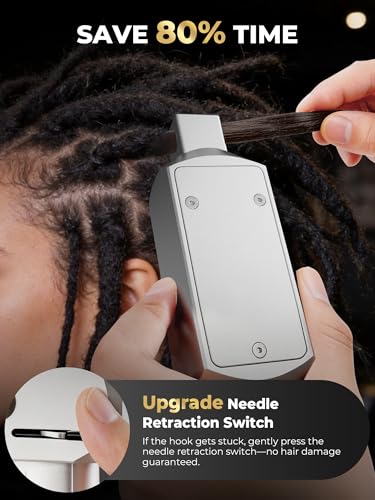 Dreadlock Machine with Stepless Speed Control & 0-Heat Motor