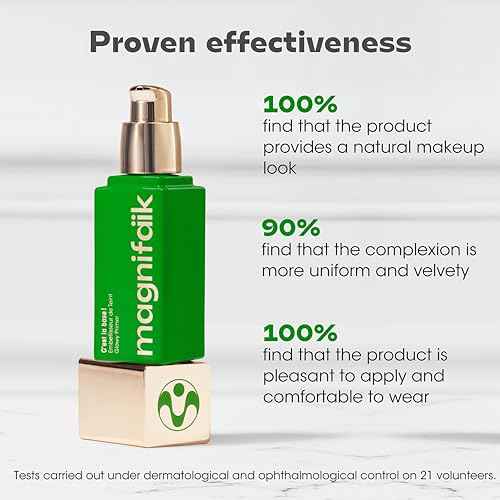 Magnifaik That's The Base! Makeup Primer - Lightweight Primer Face Makeup for Natural Radiance - Moisturizing Face Primer with Sheer Coverage - 1 oz